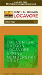 Mobile Screenshot of centraloregonlocavore.org